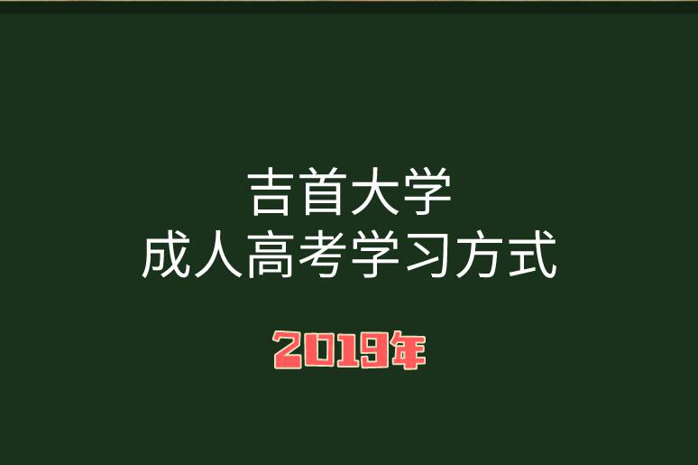 湖南成人高考学习方式